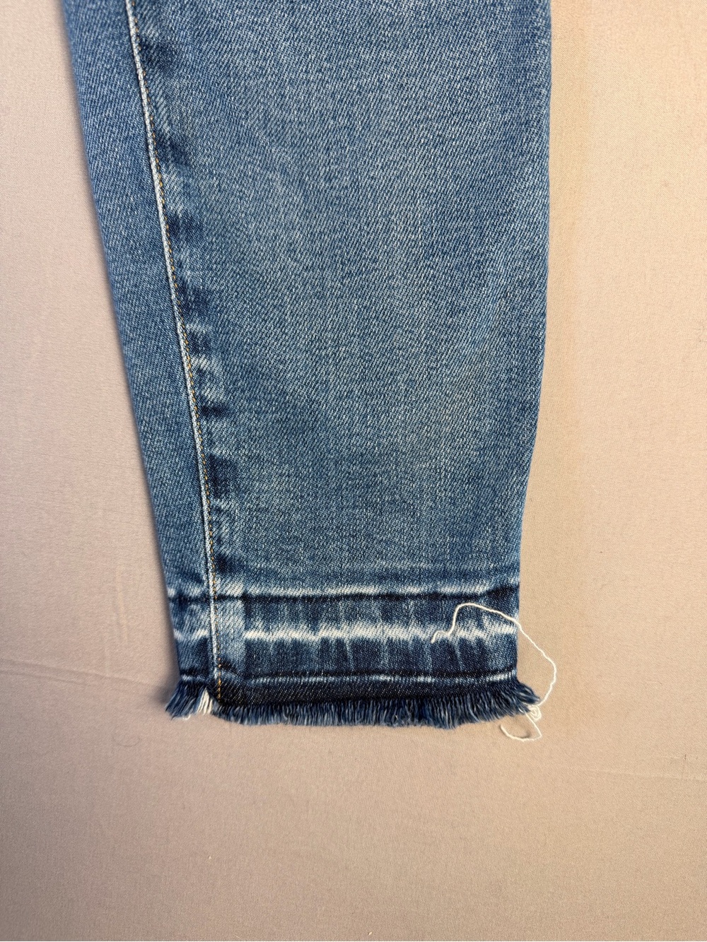 Good American Good Waist Crop Raw Hem High-Rise Skinny Women’s Jeans Size 6 - Picture 3 of 9